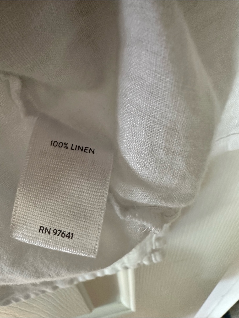 J. Jill White Linen Relaxed Short-Sleeve Tunic - Picture 5 of 5